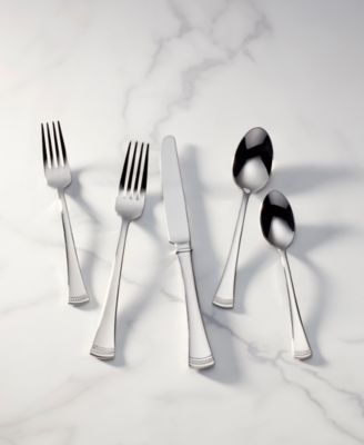 Portola 65 Pc Flatware Set, Service for 12 