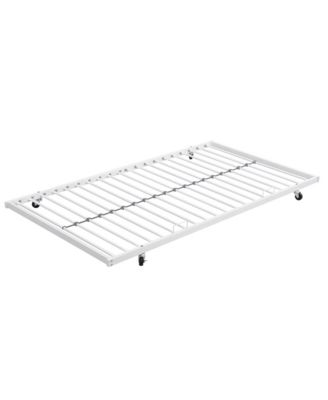 Twin Over Full Bunk Bed with 2 Ladders, Guardrail, Trundle