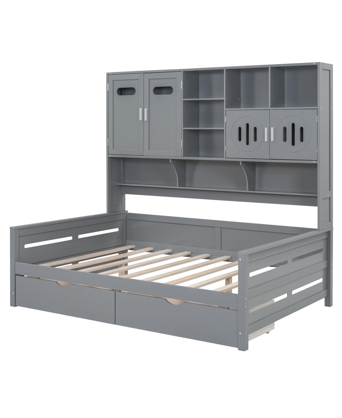 Streamdale Furniture Premium Daybed with Storage and Shelf