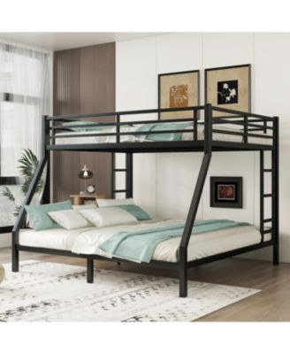 Streamdale Metal Queen over King Bunk Bed, Space-Saving