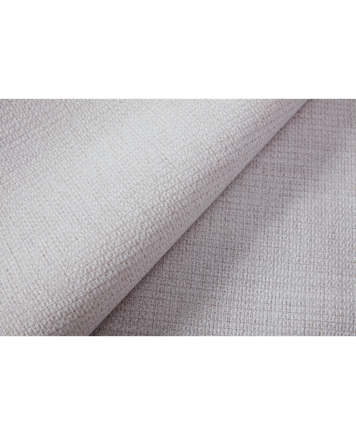 Streamdale Hayden Wingback Upholstered King Bed (54" Headboard) / Textured Ivory Canvas