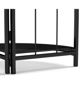 Streamdale 3-Tier Corner Shelf Freestanding Bookshelf for Home, Office, or Kitchen