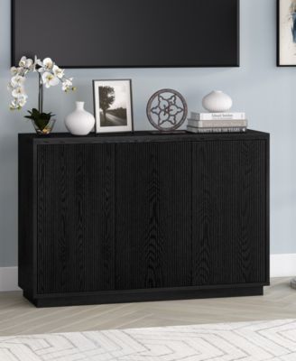 Alston 48" Wide Rectangular Fluted Buffet Table