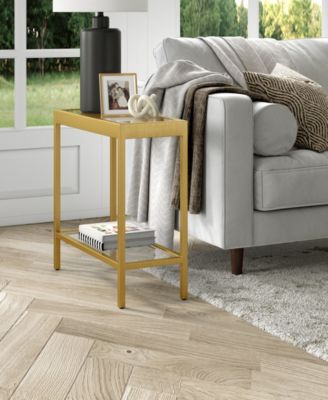 Alexis 24" Wide Rectangular Side Table