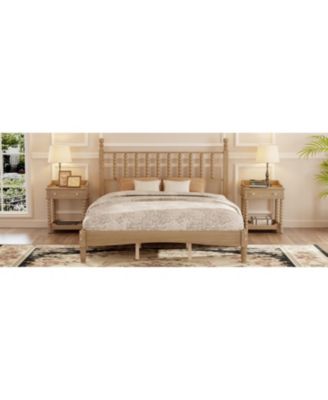 Wood Platform Bed