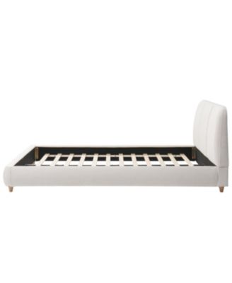 White Upholstered Bed Frame
