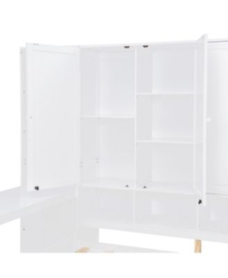 Daybed with Drawers & All-in-One Cabinet