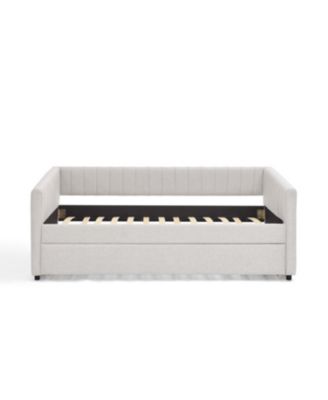 Twin Daybed with Trundle Linen Daybed