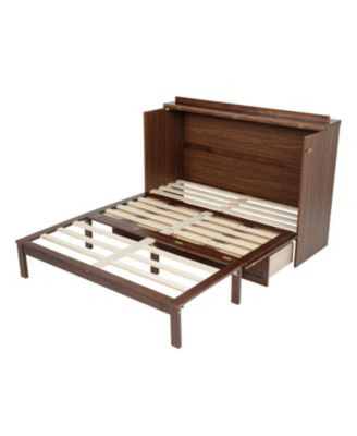 Queen Murphy Bed - Walnut