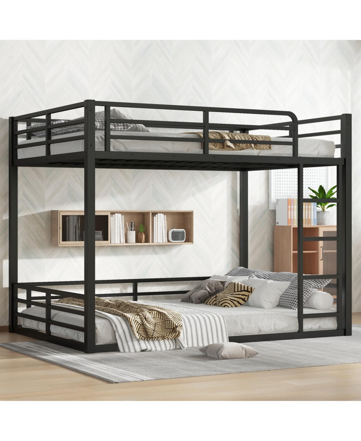 Streamdale Furniture Full over Full Metal Bunk Bed