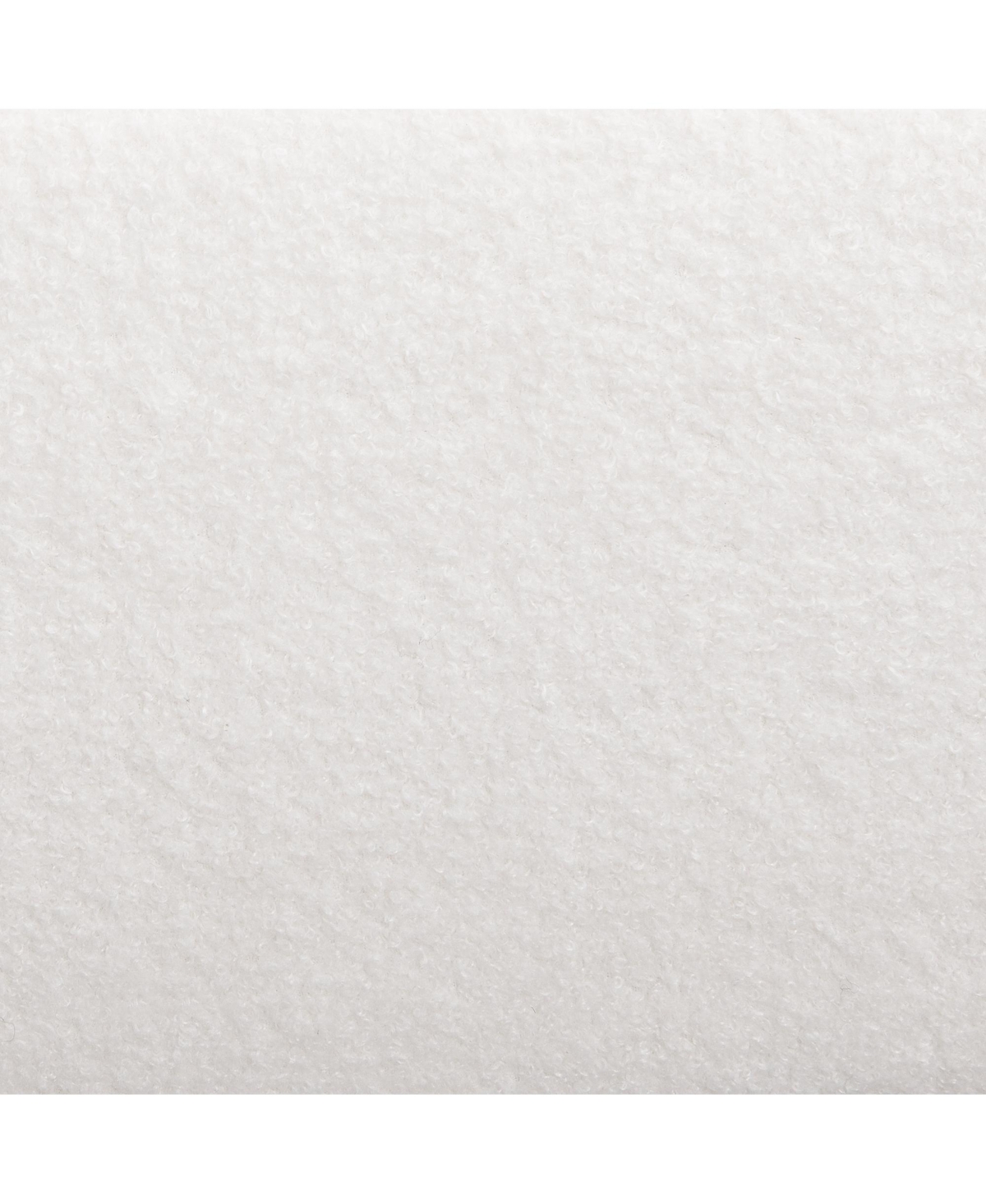 Streamdale Furniture Unique Arched Boucle Bed with Small Table, Queen