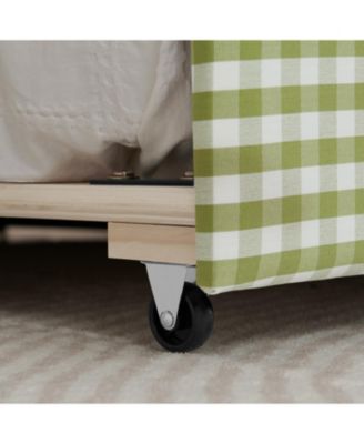 Cozy Daybed with Trundle, USB Port, Linen.