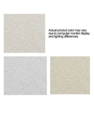 Hosford Cream White Boucle Queen Upholstered Platform Bed