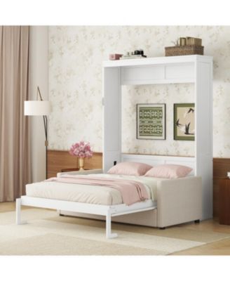 Size Murphy Bed Wall Bed with Cushion