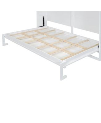 Full Size Murphy Bed Wall Bed,White