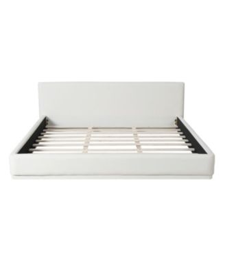 White King Upholstered Bed - Soft, Comfortable, & Cozy