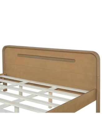 Streamdale Pine Queen Bed - Solid Wood, No Box Spring