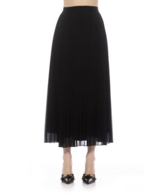 Women's Kesia Midi Pleated Skirt