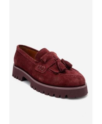 Poen Leather Tassel Loafer