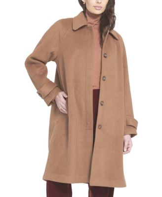 Women's Melton Coat Teddy
