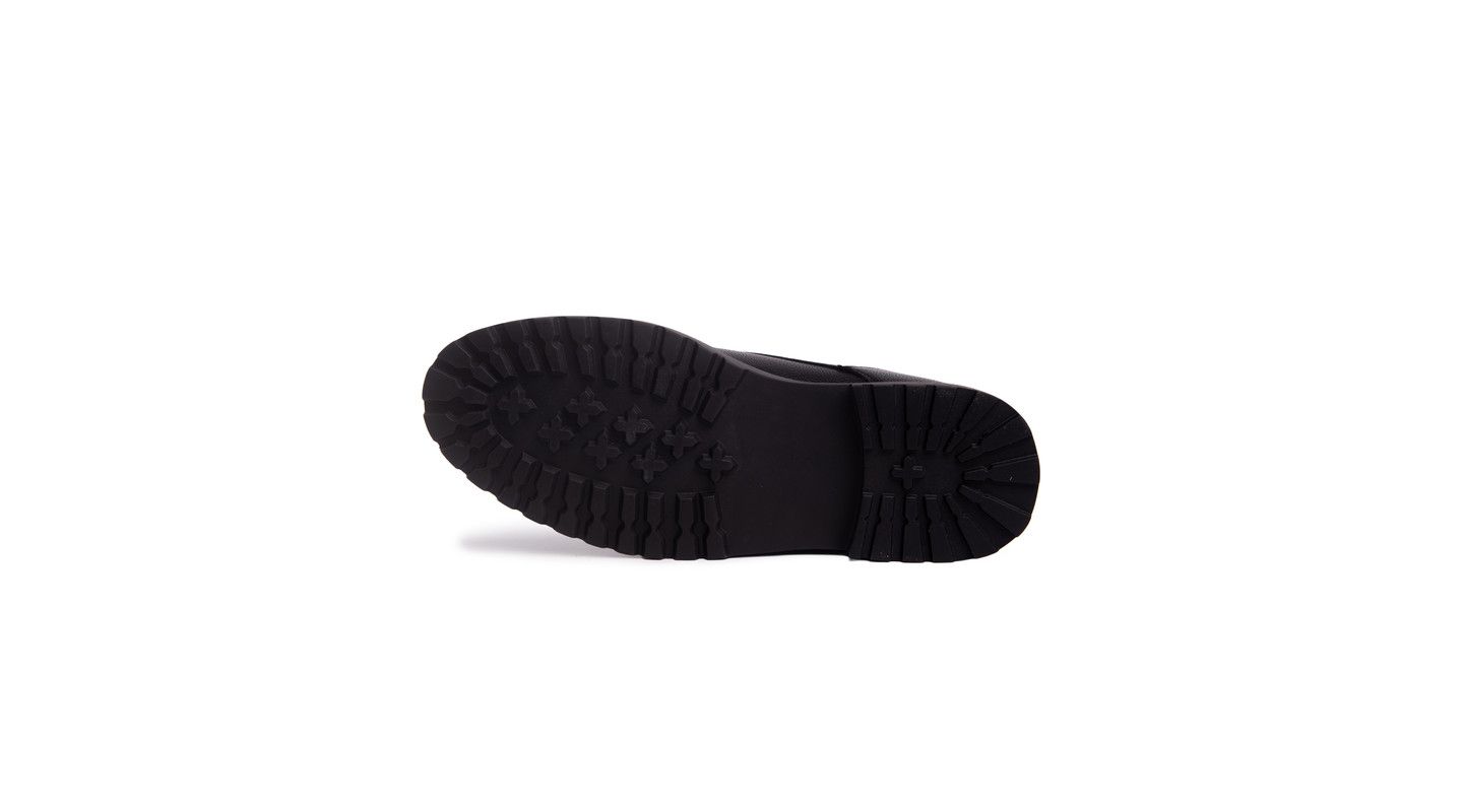 Мужские ботинки Marc Joseph New York Clark Road Hands-Free Slip On Technology Leather Laceup Chukka, цвет: Чёрный — фото 5