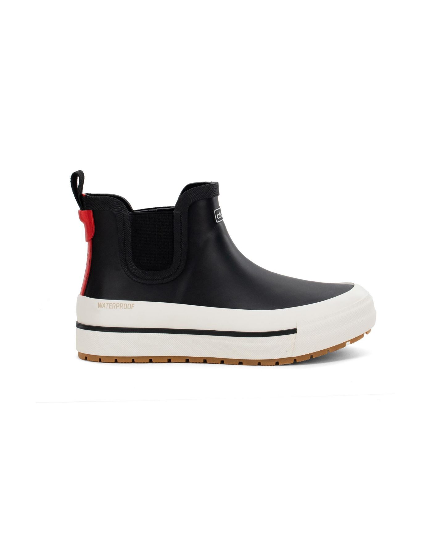Женские ботинки Chooka Marina Chelsea Ankle Rain Boot, цвет: Чёрный — фото 2