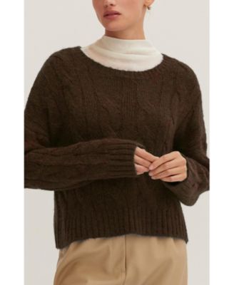 Women's Carol Cable Knit Sweater