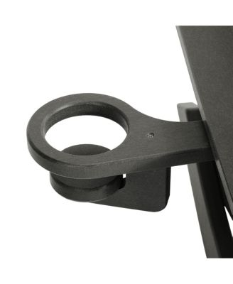 Outdoor HDPE Plastic Preschool Toddler Classic Adirondack Rocking Chairs