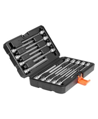 SUGFIT 18-Piece Extra Long Allen Hex Bit Set for Hard-to-Reach Applications