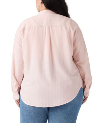 Plus Size Darlene Collared Neck Shirt