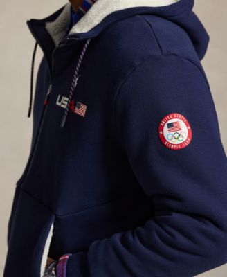 Men's Team USA Fleece Full-Zip Hoodie