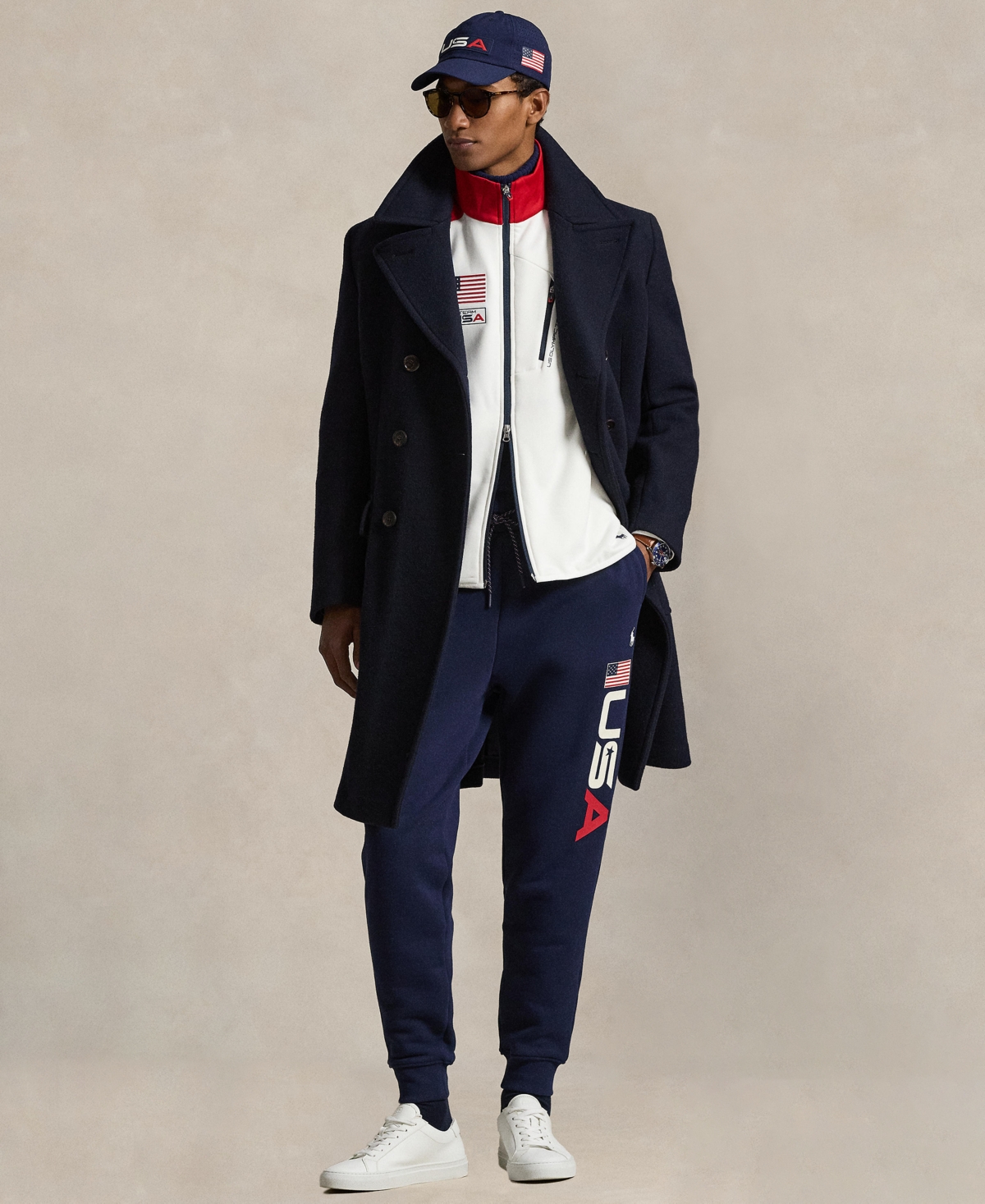 Polo Ralph Lauren Men's Team Usa Fleece Classic-Fit Sweatpants