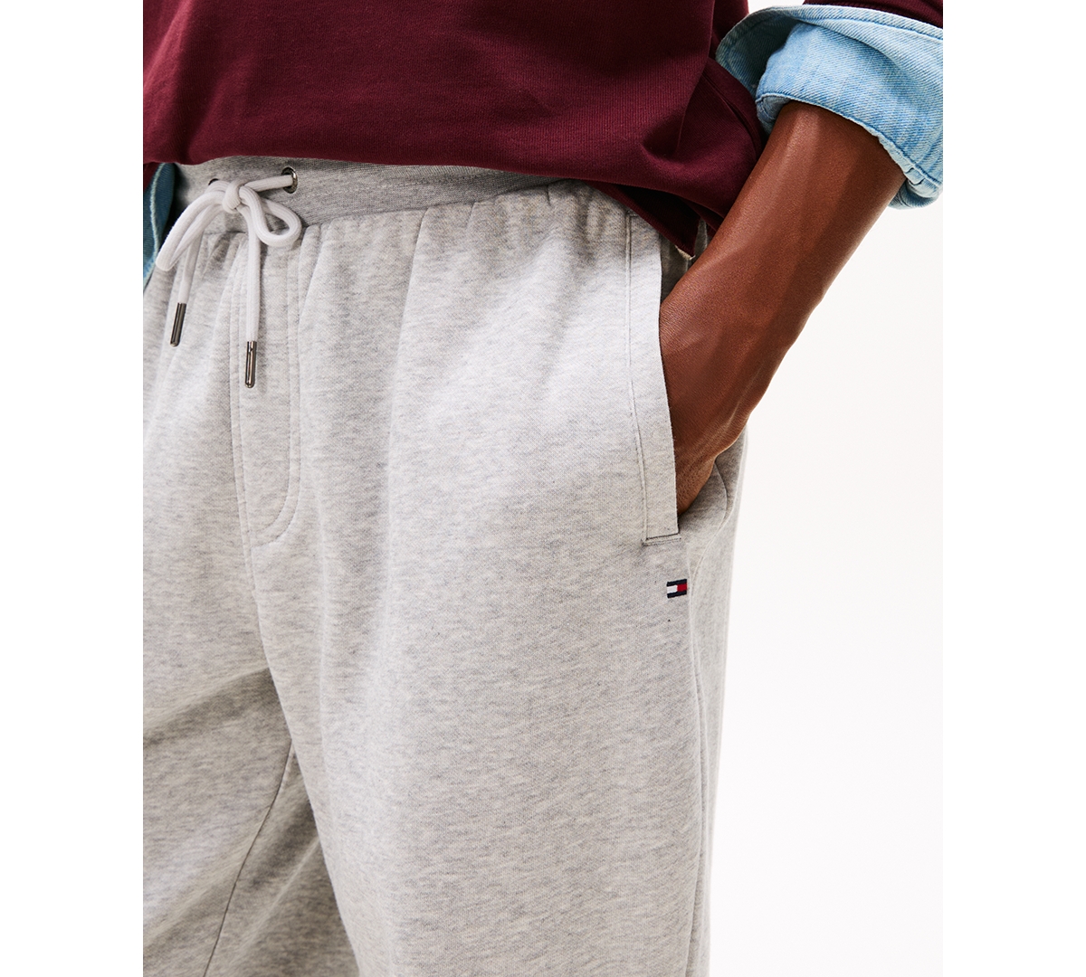 Tommy Hilfiger Men's Flag Logo Sweatpants