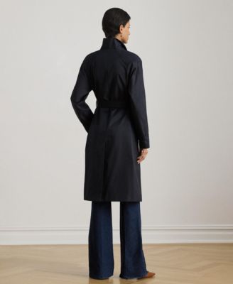 Women's Single Breasted Belted Trench Coat