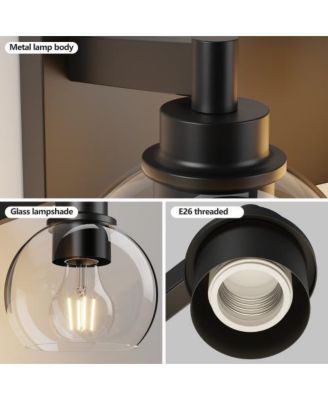 Vanity Lights With 4 LED Bulbs For Bathroom Lighting