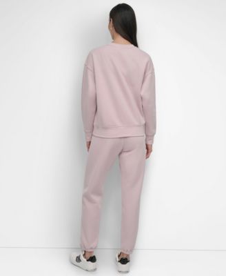 Women's Tonal Logo Patch Crew Neck Sweatshirt