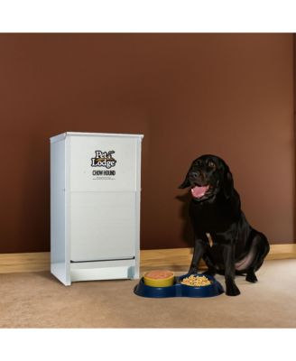 Dry Food Automatic Steel Dog Feeder Chow Hound 25 LB (2 Pack)