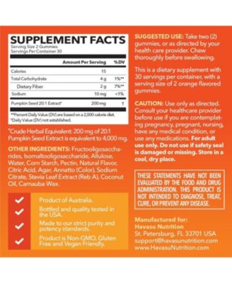 Pumpkin Seed Gummies, 60 count