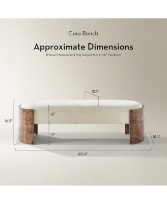 Cora Upholstered Bench