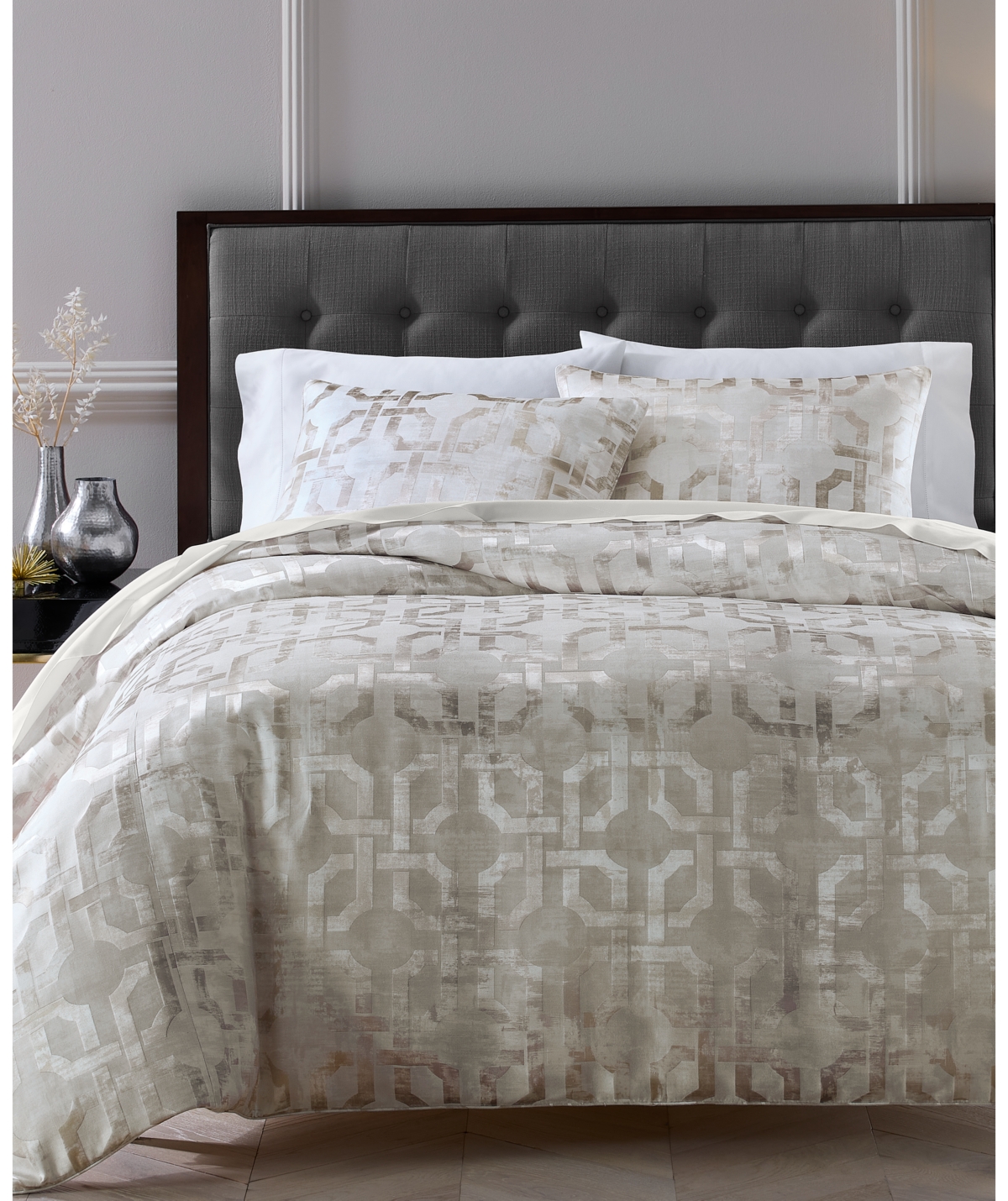 Hotel Collection Fresco Duvet Cover Set, Full/Queen, Exclusively at Macy's