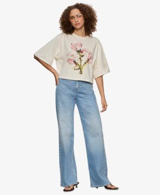 Women's Belle Artist Crew neck T-Shirt