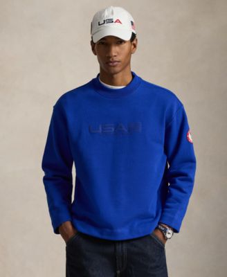 Men's Team USA Mock Neck Sweatshirt