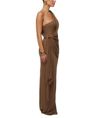 Women's Rich Mocha Wrap Dress