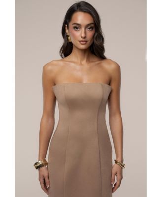 Women's Madison Suede Maxi Dress