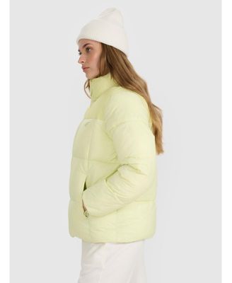 Women's padded jacket with synthetic filling