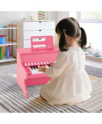 Adjustable Speed 25-Key Piano Keyboard for Kids Learning