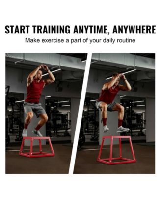 SUGFIT Plyo Jump Box Set 12/18/24" Agility Training Box