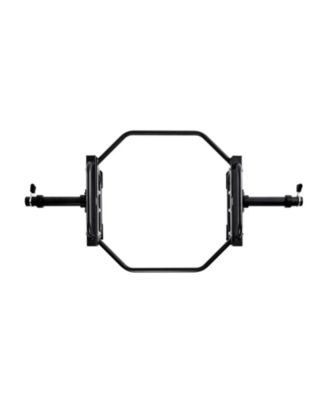 SUGFIT Trap Bar Hex Bar 500 LB Capacity 2" Barbell for Squats and Deadlifts Black