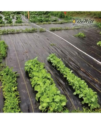 DeWitt Sunbelt 6' x 300' Woven Weed Barrier Landscape Fabric Ground Cover 2 Pack