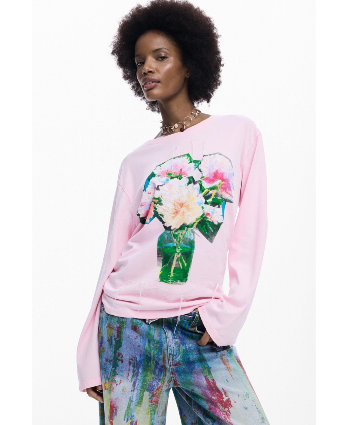 Desigual Women's Bouquet T-shirt